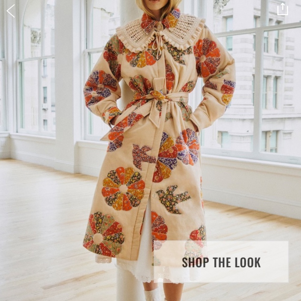 SÉZANE X SEA NY New York LUDWIG COAT US8 FR 40 NWT